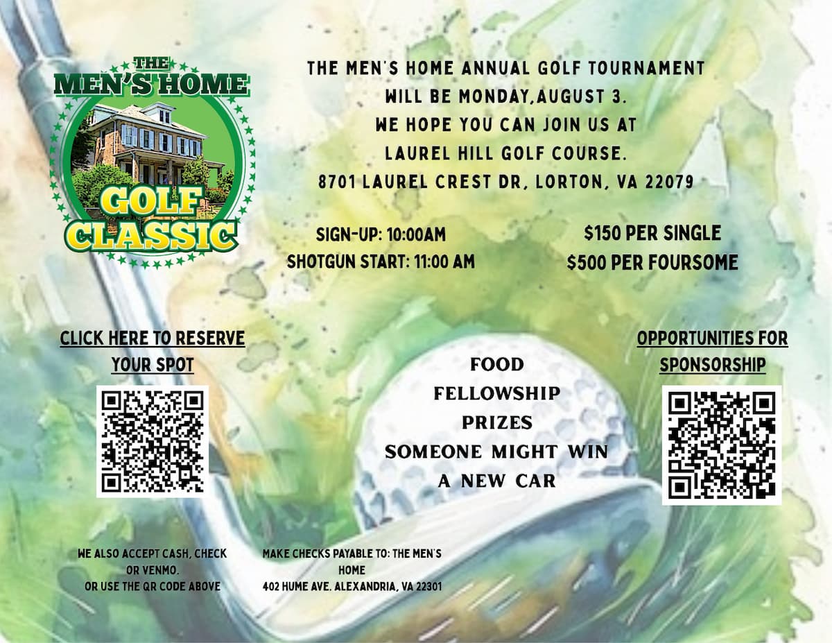 The Men's Home Golf Classic 2026, August 3 at Laurel Hill Golf Course